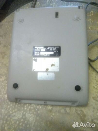Коллекционерам ретро-Калькулятор sharp(Япония)