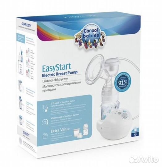 Молокоотсос электрический Canpol babies EasyStart