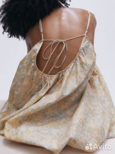 NEW Платье H&M с открытой спинкой