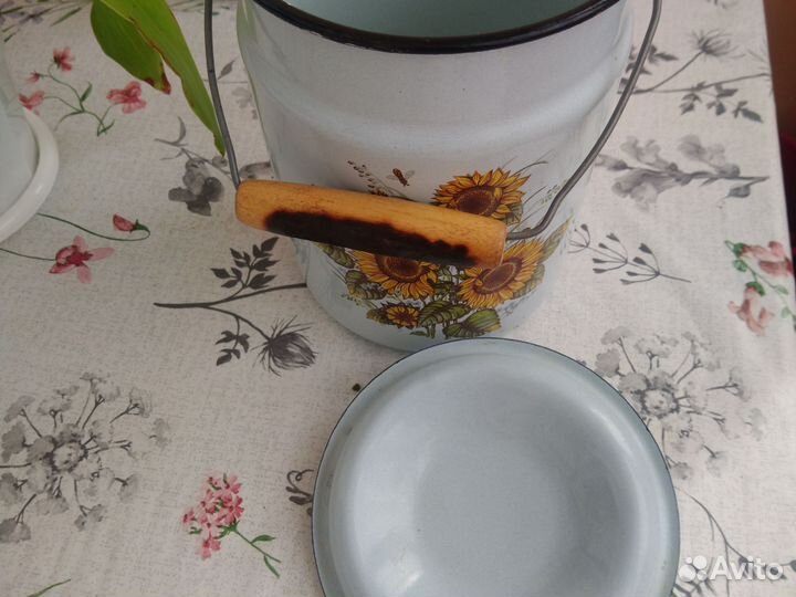 Бидон эмалированный СССР 3л