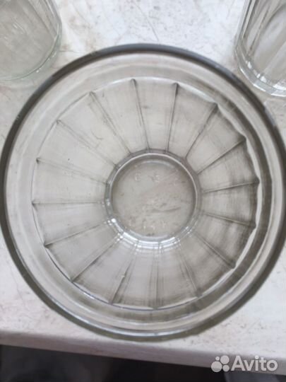 Стаканы граненые СССР