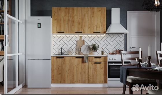 Кухонный гарнитур диор 1,5м