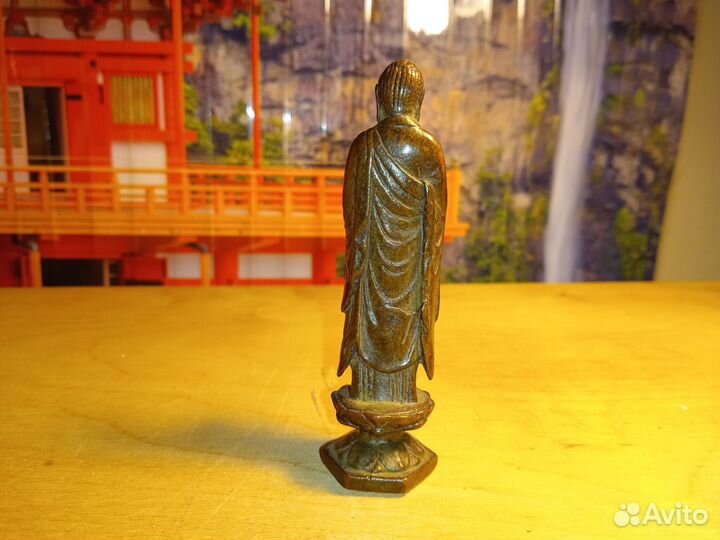 Статуэтка Будда бронза, миниатюра