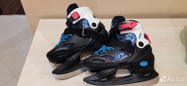 Коньки раздвижные 30-33