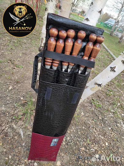 Набор шампуров в чехле