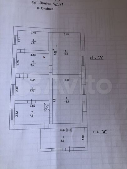 Дом 86,5 м² на участке 10 сот.