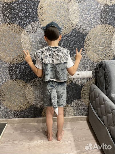 Детский костюм волка 4-7 лет