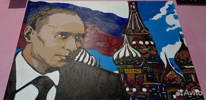 Картина маслом на холсте