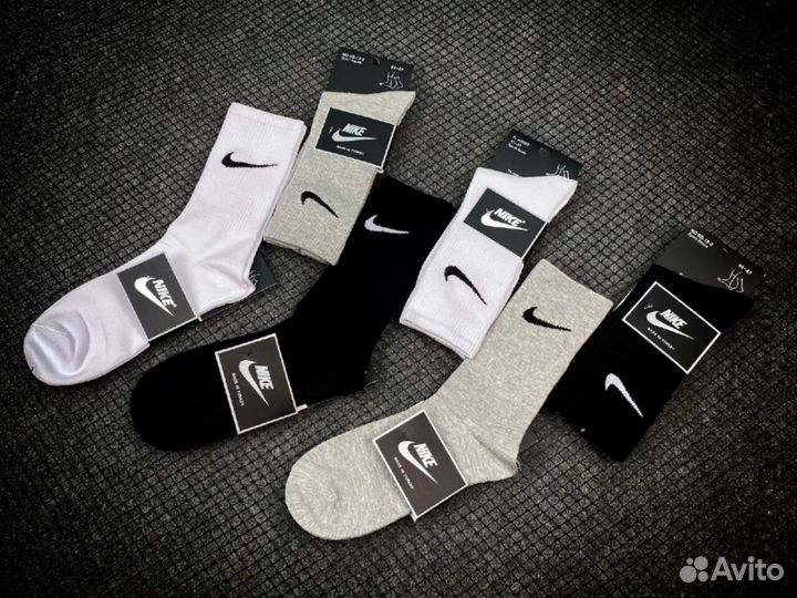Носки nike высокие
