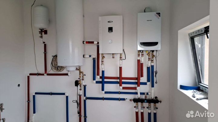 Монтаж теплых полов, установка системы отопления