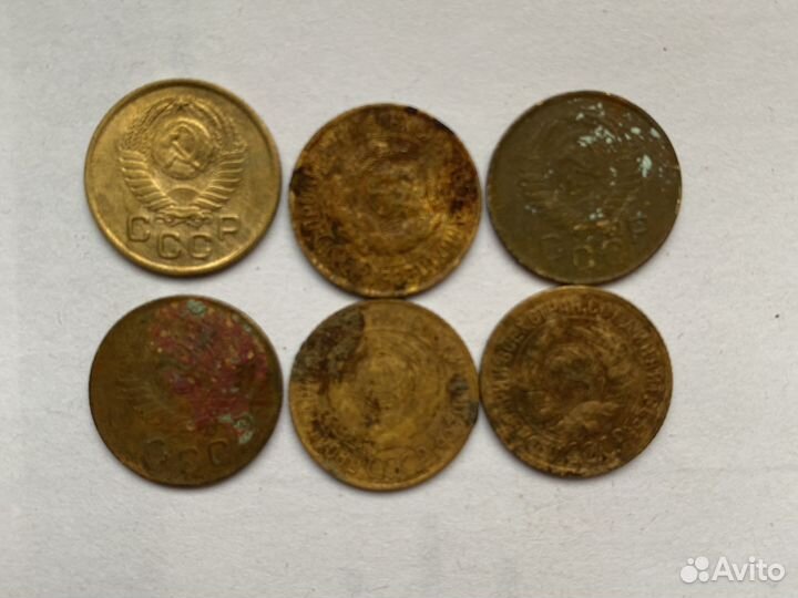 1 копейка ранний СССР