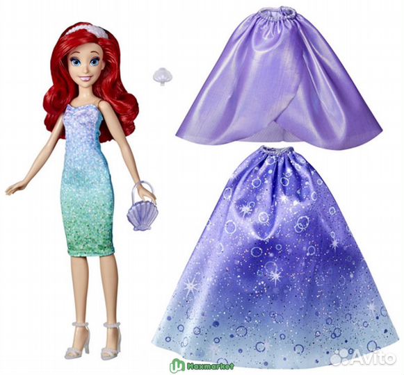 Кукла Дисней Принцесса Гламурная Ариэль