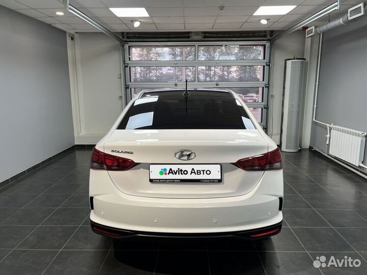 Hyundai Solaris 1.4 МТ, 2021, 30 983 км