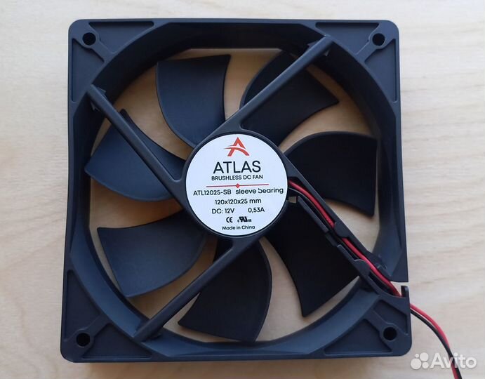 Вентиляторы 12В Atlas, Sunon, Jamicon