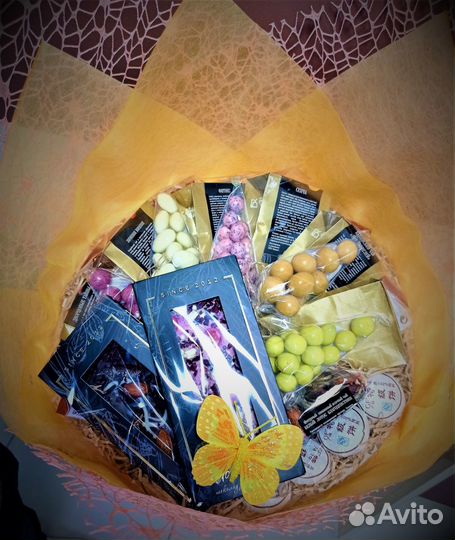 Съедобные букеты на День Рождения, Юбилей, Свадьбу