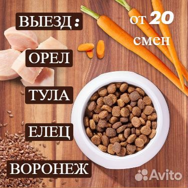 От 20смен/работа сидя/Выезд: Тула/Орел/Воронеж/Мце