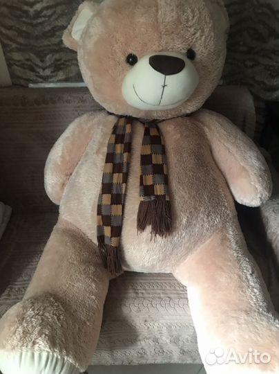 Плюшевый медведь 2 метра