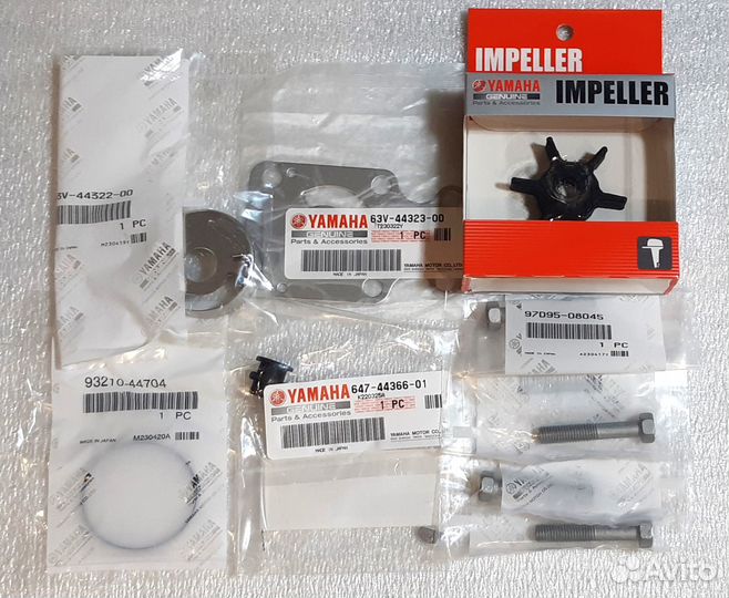 Ремкомплект помпы Yamaha 9.9-15