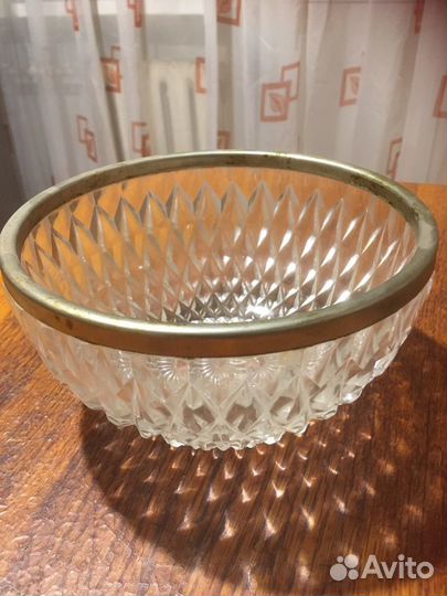 Хрусталь.Вазы, салатник