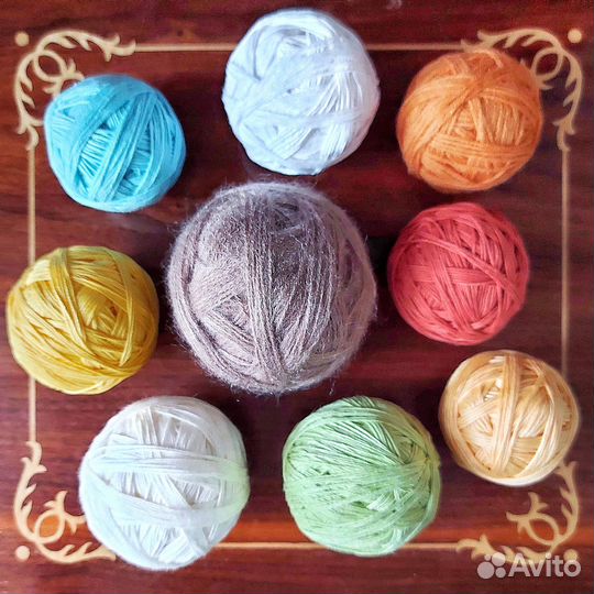 Пряжа мохер