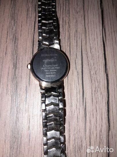 Часы Romanson gissel оригинал позолота 23К