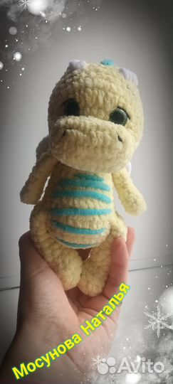 Вязаные игрушки ручной работы