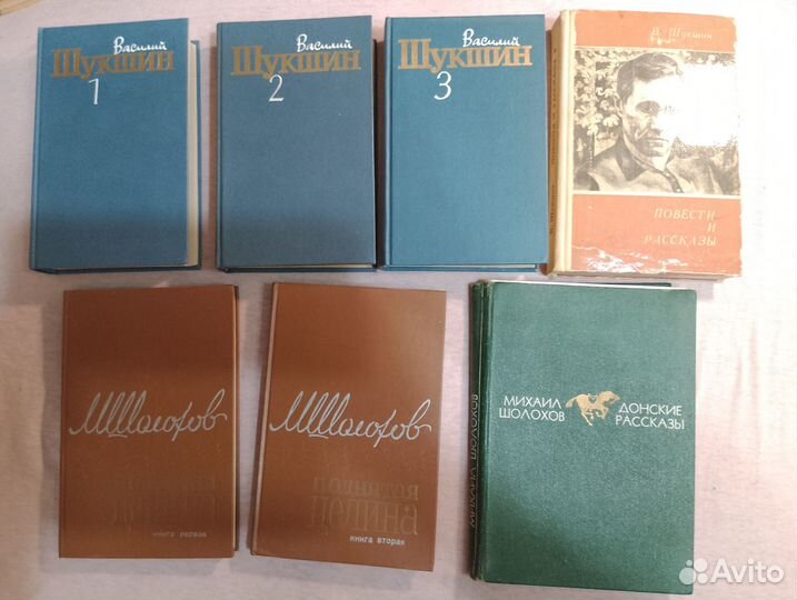 Солженицын (сс) Шолохов Сервантес, Авито-доставка