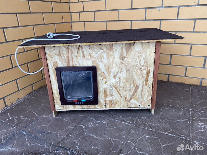 Домик для кошки уличный