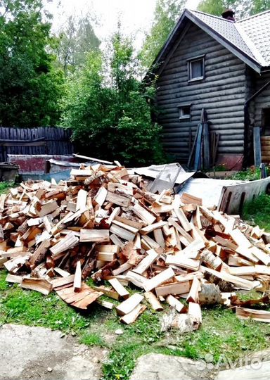 Дрова Осина подготовленные с доставкой любого объе
