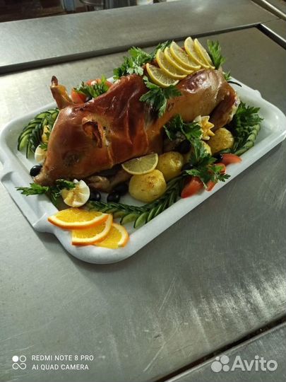 Молочный поросенок на стол