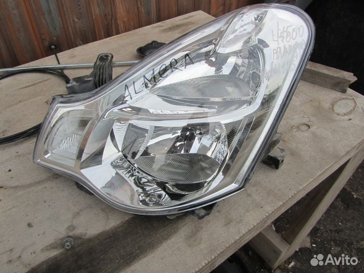 Фара левая ниссан альмера nissan almera