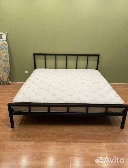 Кровать металлическая в стиле лофт