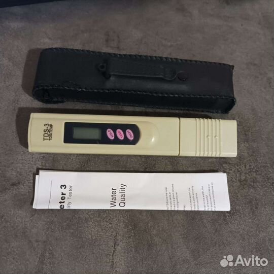 Тестеры качества и жесткости воды TDS 3