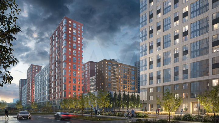 2-к. квартира, 38 м², 2/25 эт.