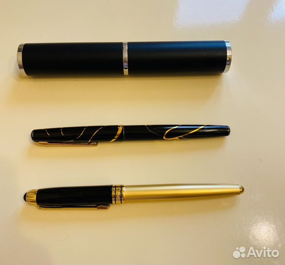 Ручка перьевая с золотым пером СССР