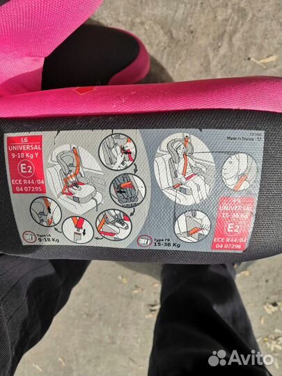 Автокресло детское