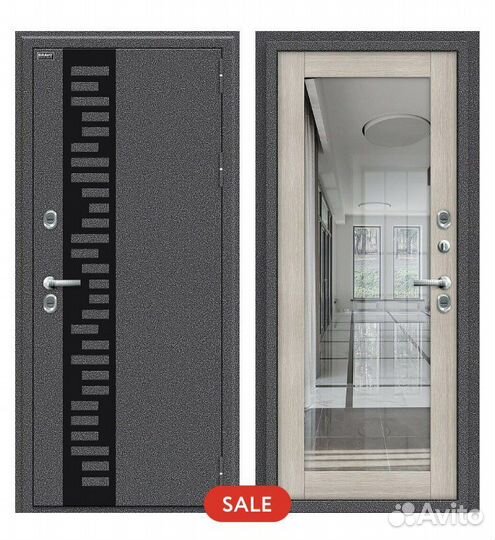 Дверь входная металлическая с терморазрывом / Монт