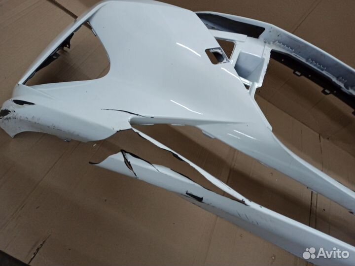 Передний бампер Хендай Солярис 2 рестайлинг