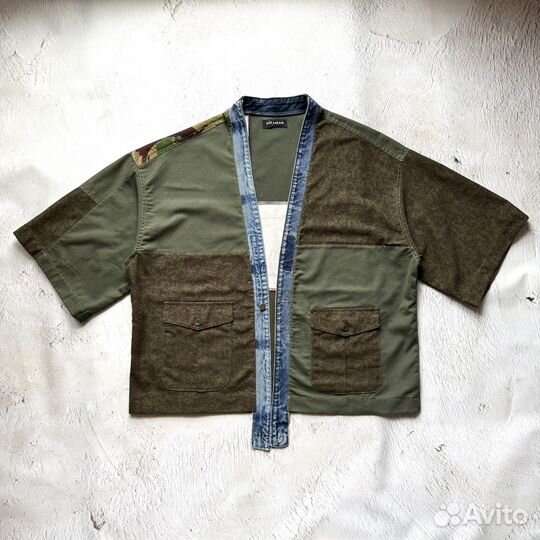 Куртка-кимоно апсайкл