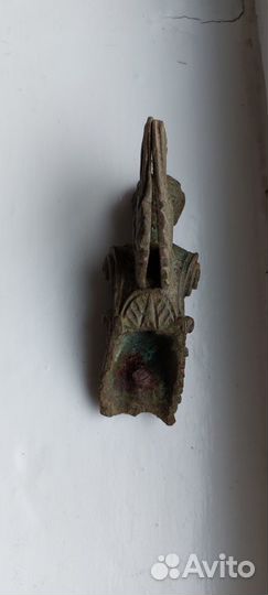 Бронзовая статуэтка. Девушка с крыльями 19 век