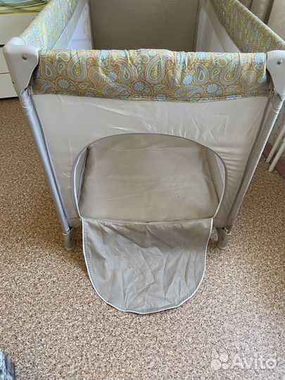 Манеж кроватка happy baby