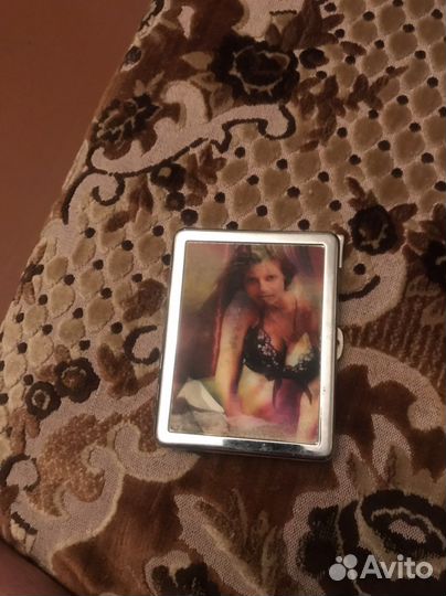 Портсигар СССР с зажигалкой внутри