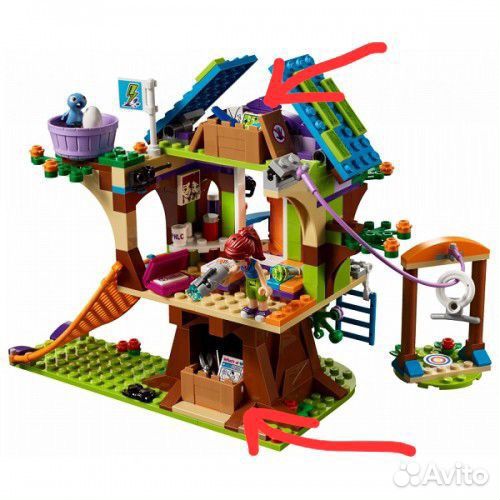 Lego домик Мии на дереве