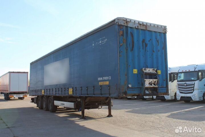 Полуприцеп тентованный Krone SD, 2011