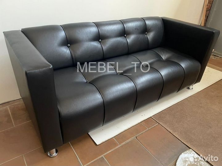 Диван Кожаный, диван офисный Татарск