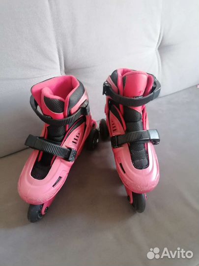 Роликовые коньки детские раздвижные
