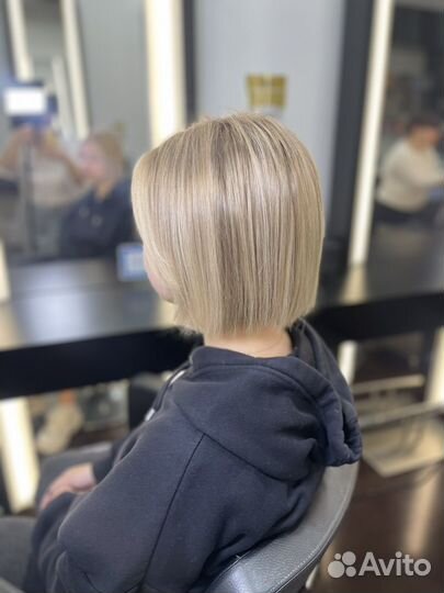 Модель на стрижку каре