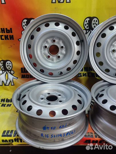 Штамповка R16 5*114.3 dia66.1 et 50 6.5J