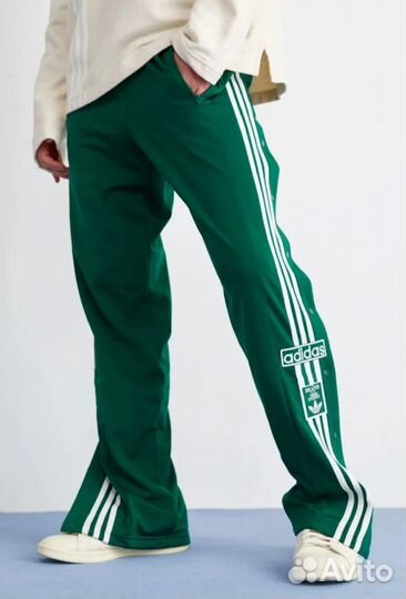 Брюки adidas adibreak green