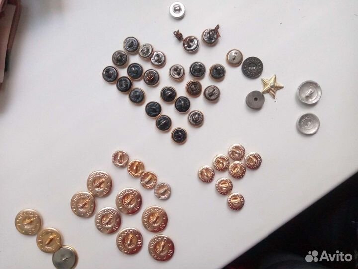 Пуговицы СССР мосштамп и не только